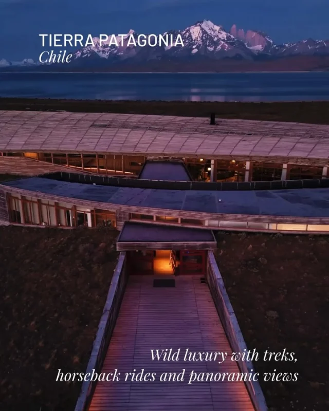 The team at Tierra Patagonia is honoured to have been nominated for the inaugural @michelinguide Local Gateway Award.
 
The MICHELIN Guide inspectors have nominated five exceptional stays from around the world for the inaugural Local Gateway Award: a celebration of the artistry it takes to weave landscape and culture into a traveller’s day-to-day experience. These are among the most unique hotels in the world, set in some of its most extraordinary places, like our home in Patagonia overlooking the Torres del Paine.
 
On October 8, one of these nominated hotels will receive the very first Local Gateway Award, as part of the highly sought-after 2025 MICHELIN Keys awards.  
 
#MICHELINHotel #TierraPatagonia #BaillieLodges